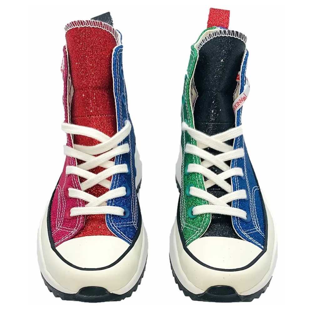 JW Anderson x Converse Run Star Hike Hi "Glitter Pack" sneakers